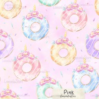 Unicorn Donuts - Pink