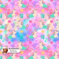 Unicorn Mermaid exclusive seamless pattern - Rainbow