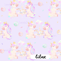 Unicorns Tea Party - Lilac