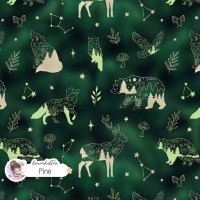 Woodland Celestials Linart - Pine