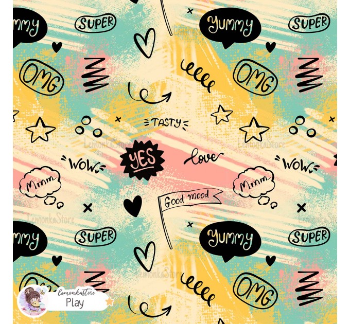 Yummy exclusive [Coordinate] seamless pattern - Play