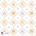 Floral Pumpkins seamless pattern - Romantic