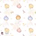 Floral Pumpkins seamless pattern - Splash