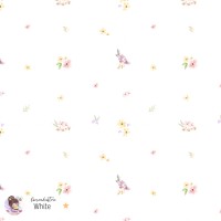 Tiny flowers - White