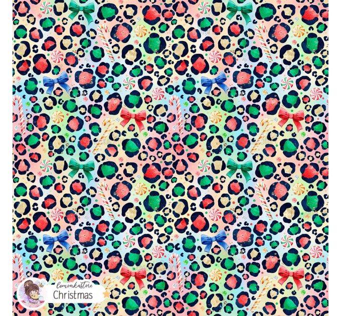 Wild and Merry [Non-Exclusive] seamless pattern