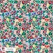 Wild and Merry [Non-Exclusive] seamless pattern