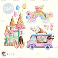 Candy Land PNG Clipart