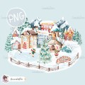 Elf Village PNG Clipart [Exclusive]