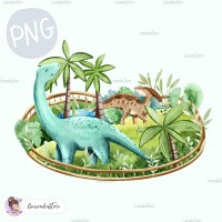 Dinosaur museum - Brachiosaurus plants [PNG Clipart]