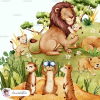 Wildlife Park - Savanna [PNG Clipart]