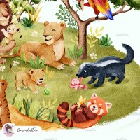 Wildlife Park - Savanna [PNG Clipart]