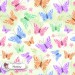 Colorful Butterflies exclusive seamless pattern - Meadow