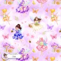 Floral Fairies exclusive seamless pattern - Lilac