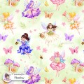 Floral Fairies exclusive seamless pattern - Meadow