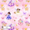 Floral Fairies exclusive seamless pattern - Rose