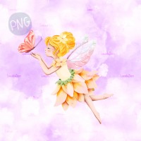 Floral Fairy 1 - [PNG Clipart]