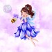 Floral Fairy 3 - [PNG Clipart]