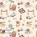 Movie Doodles exclusive seamless pattern - Grid