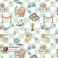 Movie Doodles - Green Check