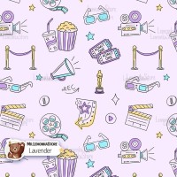 Movie Doodles - Lavender