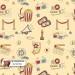 Movie Doodles seamless pattern - Sunshine [Non-Exclusive]
