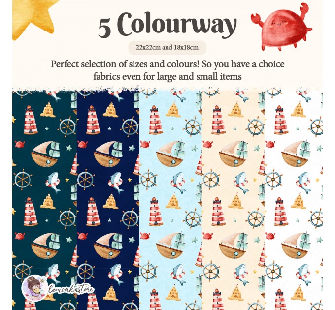 Nautical Seamless pattern 