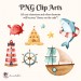 Nautical Seamless pattern 