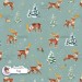 Santa's Deers seamless pattern design - Fog [Non-Exclusive]