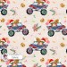 Cookie Truck exclusive seamless pattern - Canvas