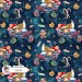 Cookie Truck exclusive seamless pattern - Denim