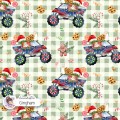 Cookie Truck exclusive seamless pattern - Gingham
