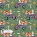 Cookie Truck exclusive seamless pattern - Green