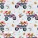 Cookie Truck exclusive seamless pattern - Icy