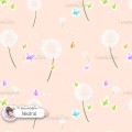 Dandelions seamless pattern - Neutral [Non-Exclusive]
