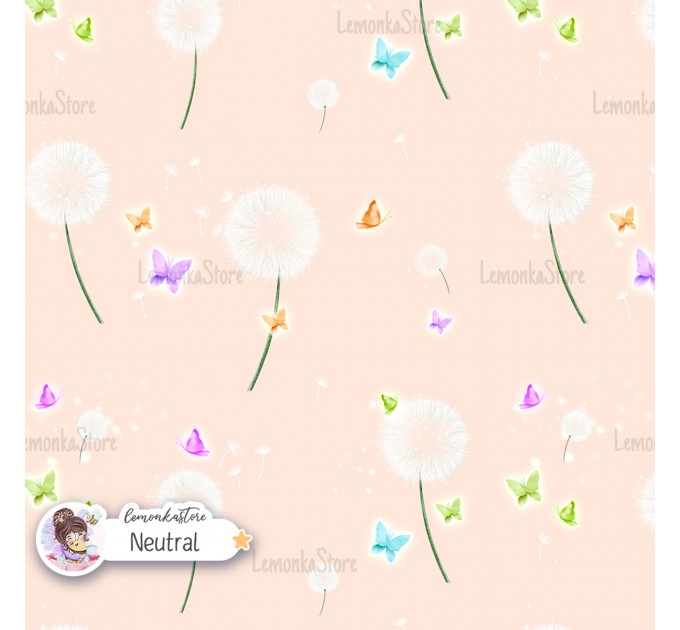 Dandelions seamless pattern - Neutral [Non-Exclusive]