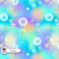 Dandelions exclusive seamless pattern - Playful