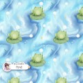 Frog and Dandelion seamless pattern - Pond [Non-Exclusive]